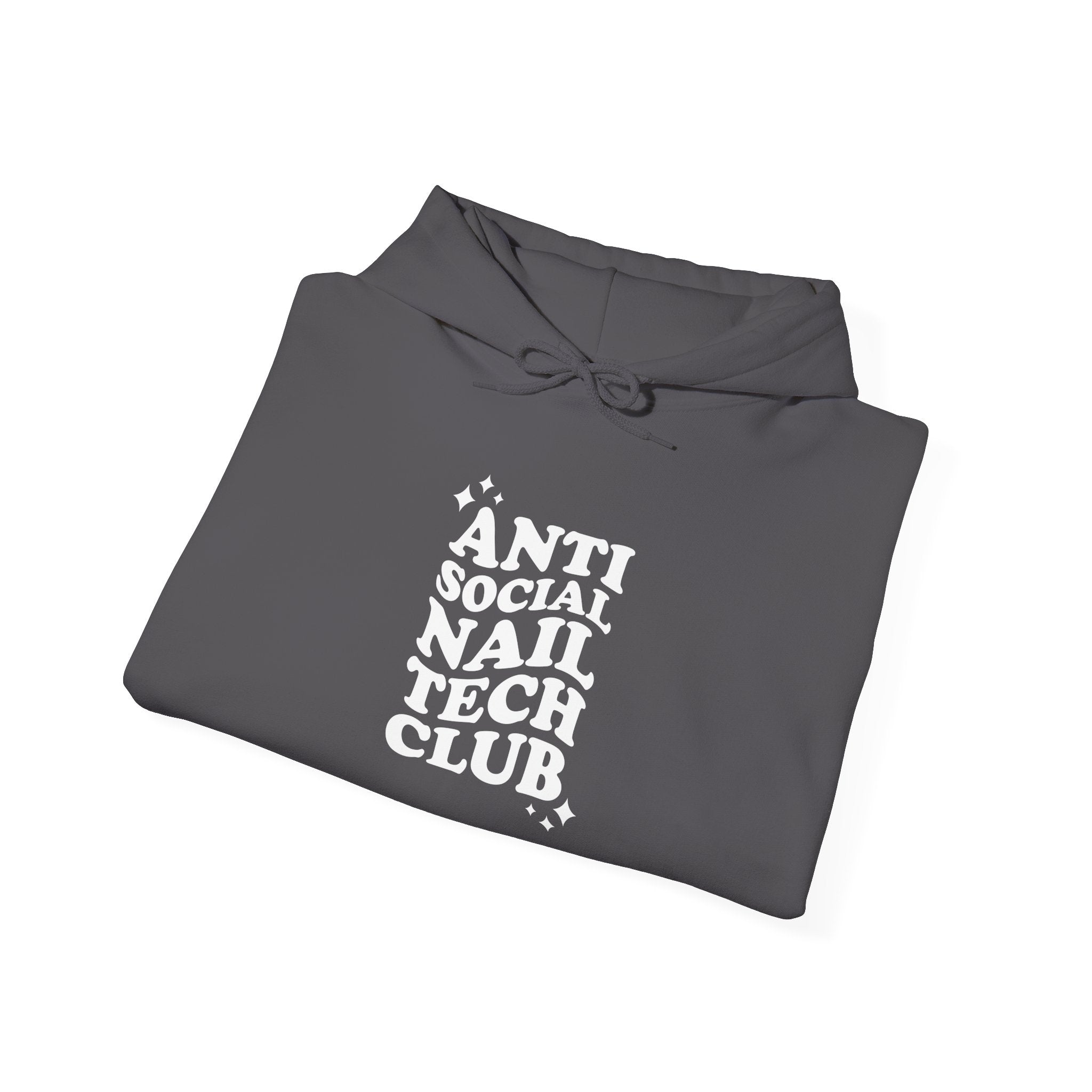 Anti Social Nail Tech Club | Hooded Sweatshirt – Cordoza