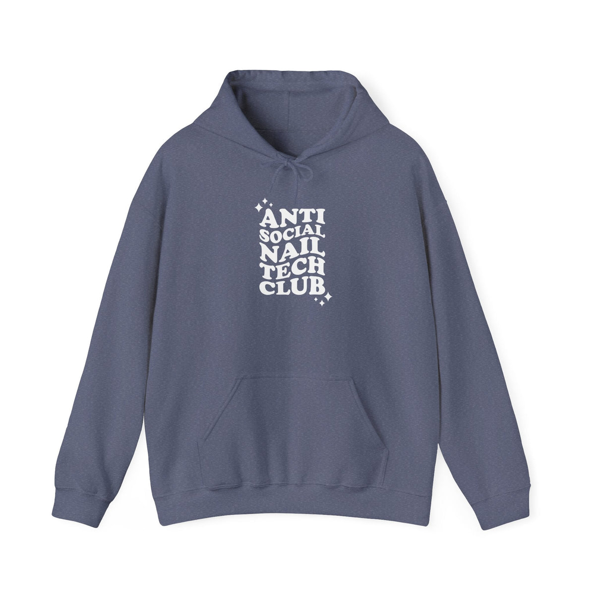 Anti Social Nail Tech Club | Hooded Sweatshirt - Cordoza Nail Supply