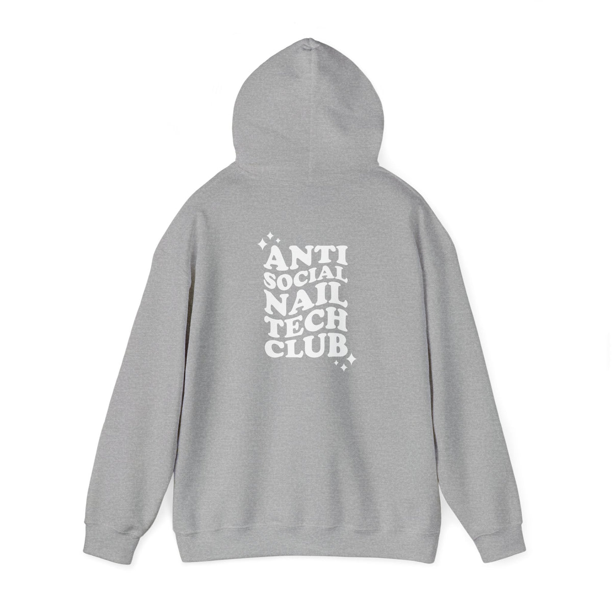 Anti Social Nail Tech Club | Hooded Sweatshirt - Cordoza Nail Supply