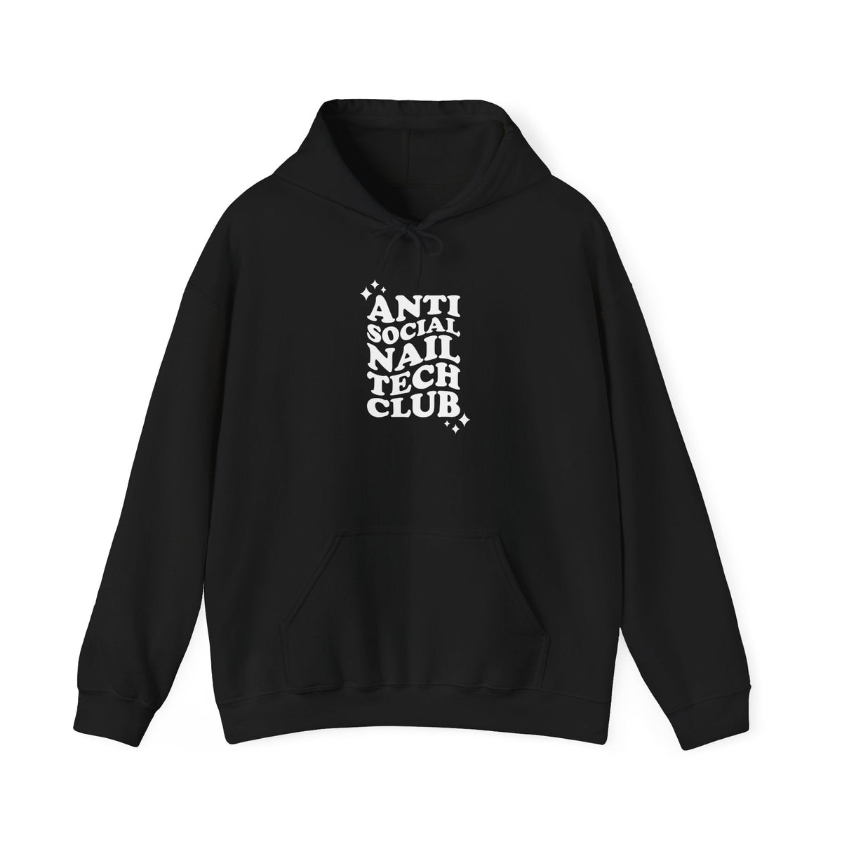 Anti Social Nail Tech Club | Hooded Sweatshirt - Cordoza Nail Supply