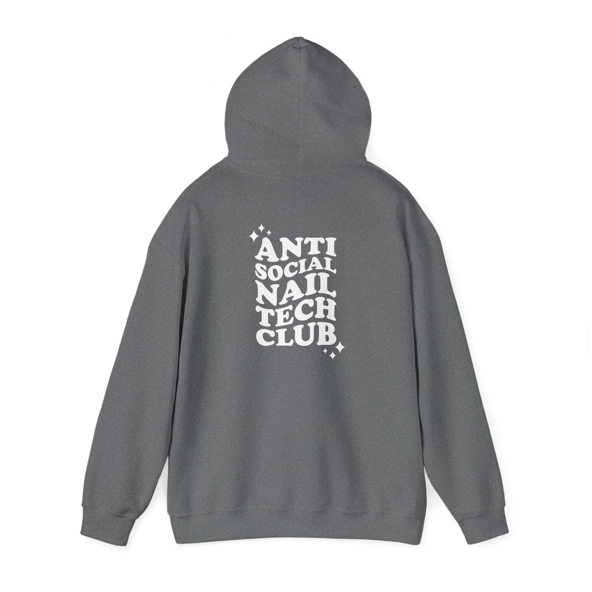 Anti Social Nail Tech Club | Hooded Sweatshirt - Cordoza Nail Supply