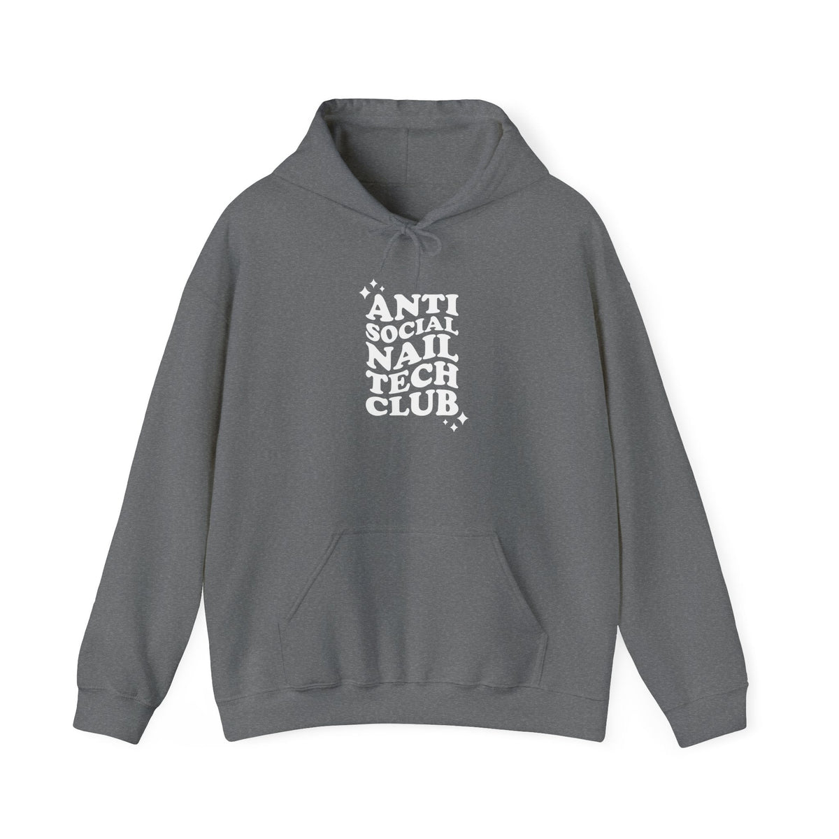 Anti Social Nail Tech Club | Hooded Sweatshirt - Cordoza Nail Supply