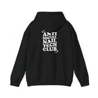 Anti Social Nail Tech Club | Hooded Sweatshirt - Cordoza Nail Supply