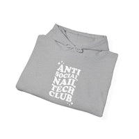 Anti Social Nail Tech Club | Hooded Sweatshirt - Cordoza Nail Supply