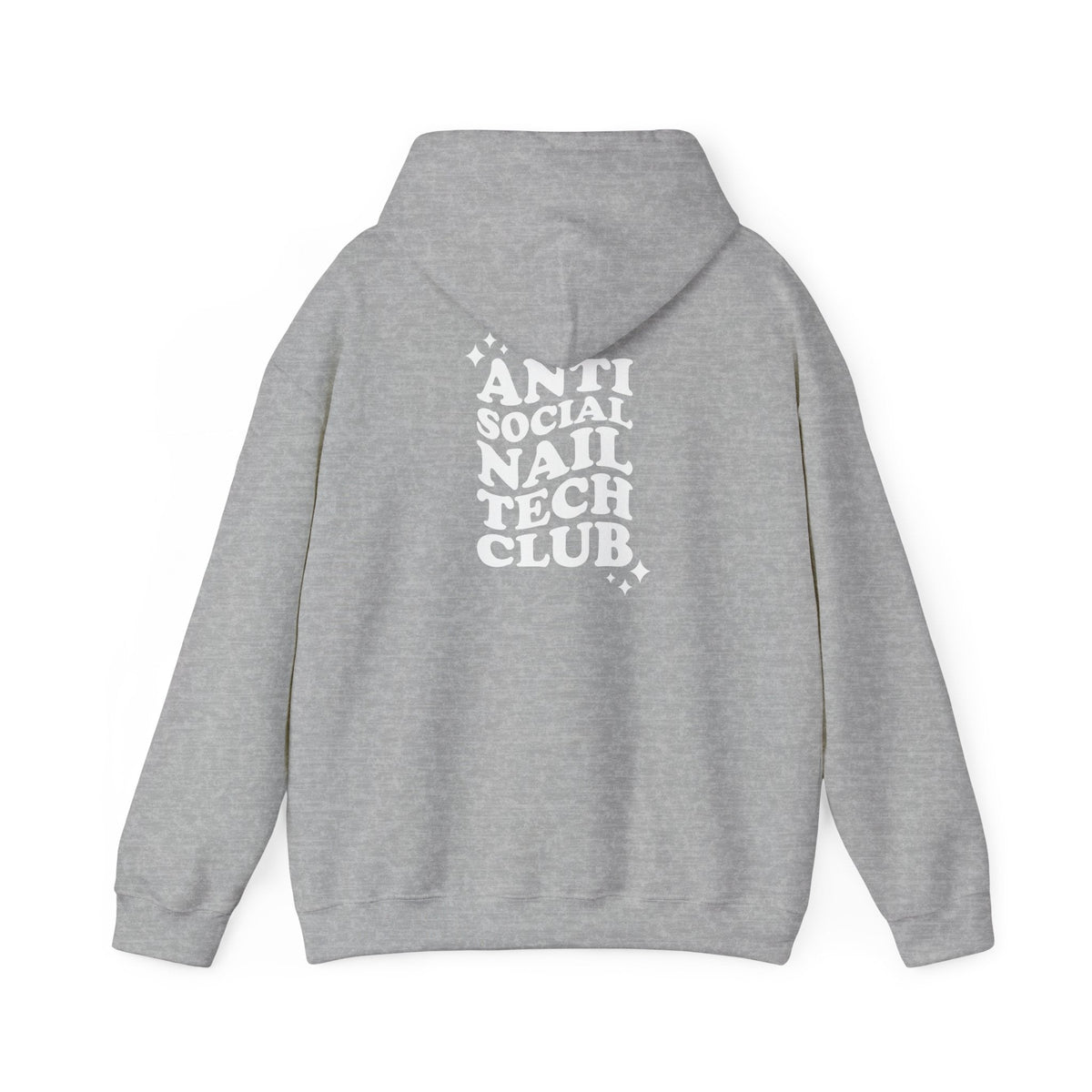 Anti Social Nail Tech Club | Hooded Sweatshirt - Cordoza Nail Supply