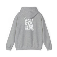 Anti Social Nail Tech Club | Hooded Sweatshirt - Cordoza Nail Supply