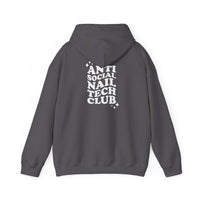 Anti Social Nail Tech Club | Hooded Sweatshirt - Cordoza Nail Supply