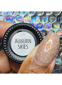 Auburn Skies - Iridescent Reflective Gel Polish - Cordoza Nail Supply