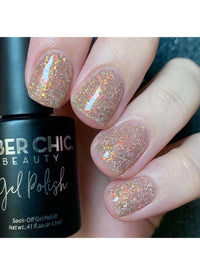 Auburn Skies - Iridescent Reflective Gel Polish - Cordoza Nail Supply