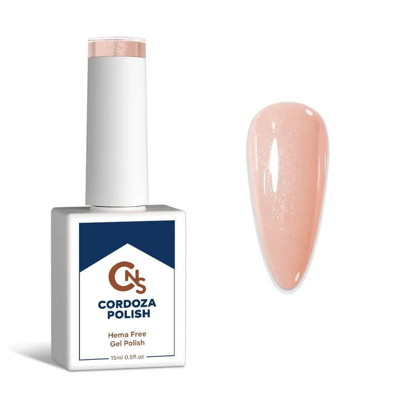 Bare Shimmer - CNS Hema Free Gel Polish - Cordoza Nail Supply