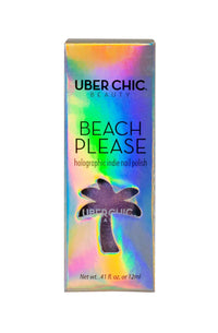 Beach Please - Holographic Polish - Cordoza Nail Supply