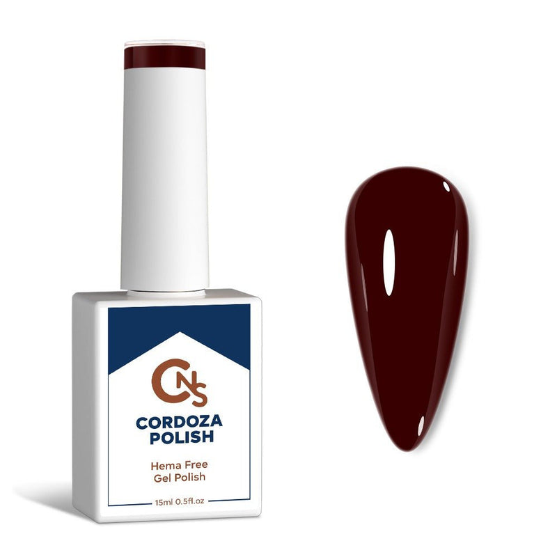 Berry Noir - CNS Hema Free Gel Glitter Polish - Cordoza Nail Supply