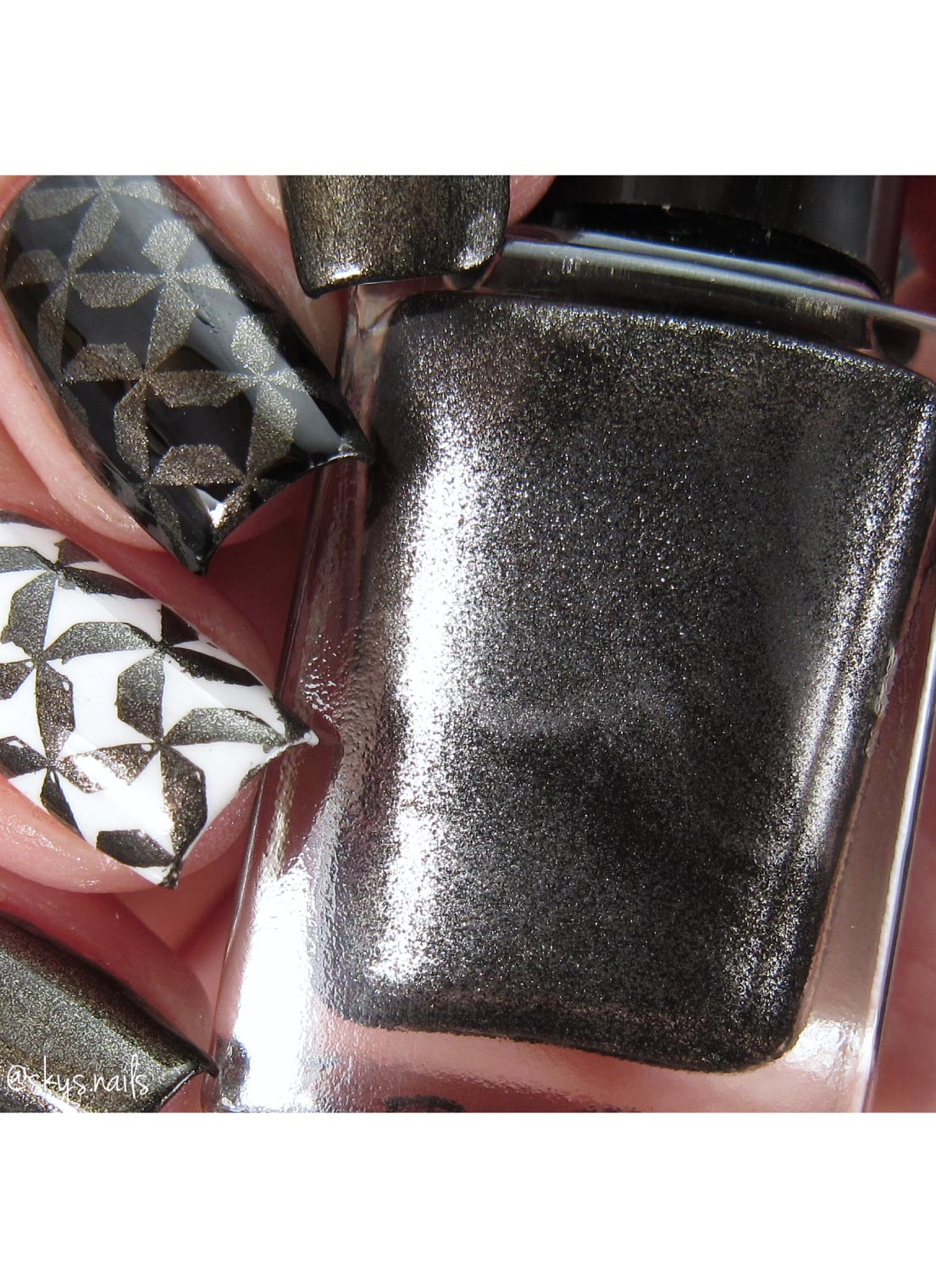 Black Pearl - Stamping Polish - Cordoza Nail Supply