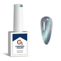 Black Tie Afair - CNS Hema Free Cateye Gel Polish - Cordoza Nail Supply