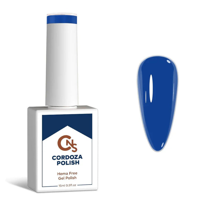 Blue Me Away - CNS Hema Free Gel Polish - Cordoza Nail Supply