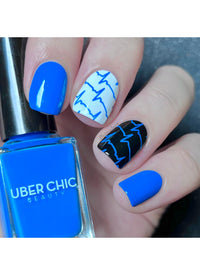 Blue My Mind - Stamping Polish - Cordoza Nail Supply