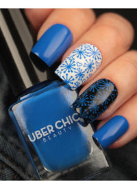 Blue My Mind - Stamping Polish - Cordoza Nail Supply