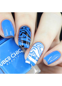 Blue My Mind - Stamping Polish - Cordoza Nail Supply