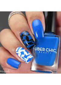 Blue My Mind - Stamping Polish - Cordoza Nail Supply