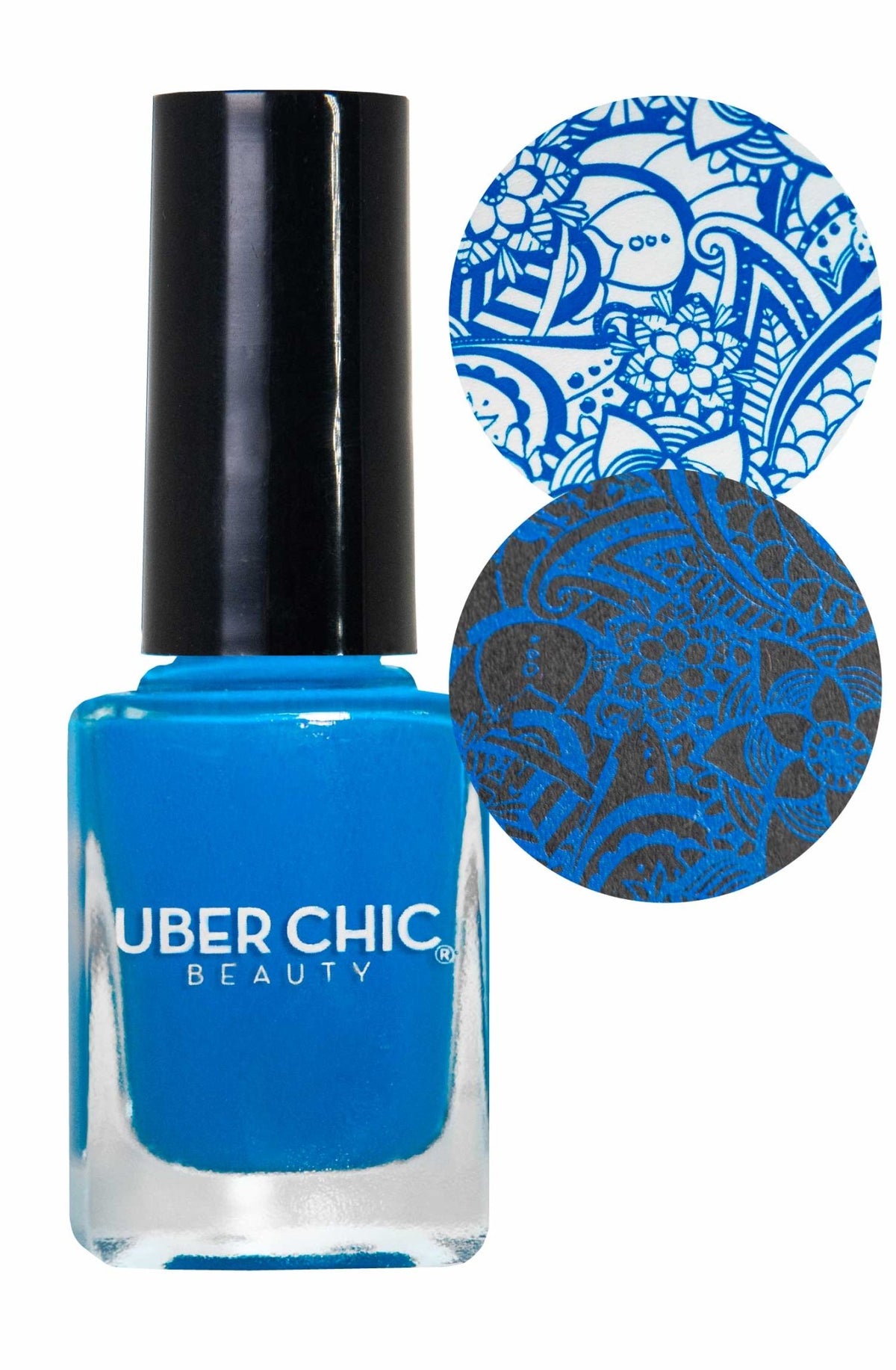 Blue My Mind - Stamping Polish - Cordoza Nail Supply