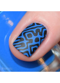 Blue My Mind - Stamping Polish - Cordoza Nail Supply