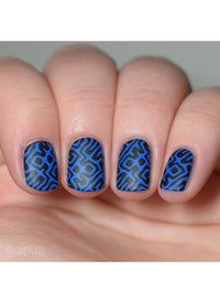 Blue My Mind - Stamping Polish - Cordoza Nail Supply