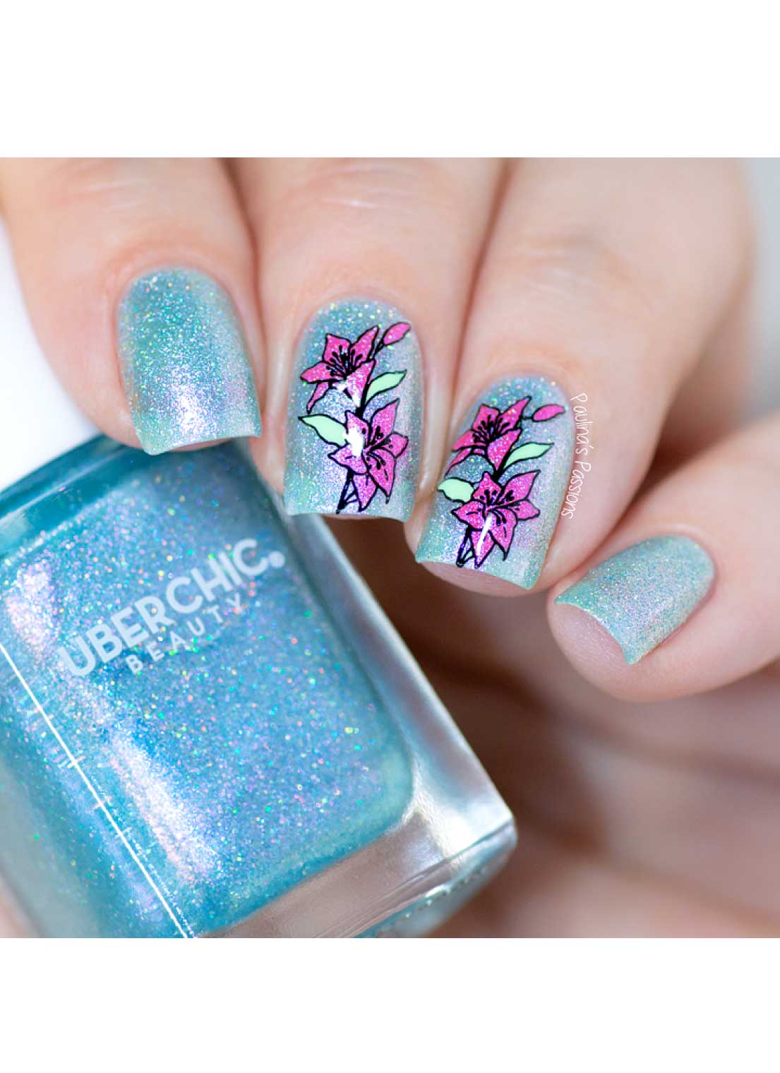 Boho Blues - Holographic Polish - Cordoza Nail Supply