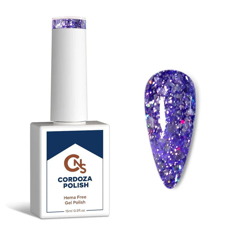 Bronc & Boujee - CNS Hema Free Glitter Gel Polish - Cordoza Nail Supply