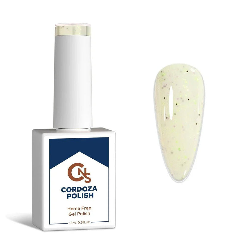 Cake Crumbs - CNS Hema Free Speckle Gel Polish - Cordoza Nail Supply