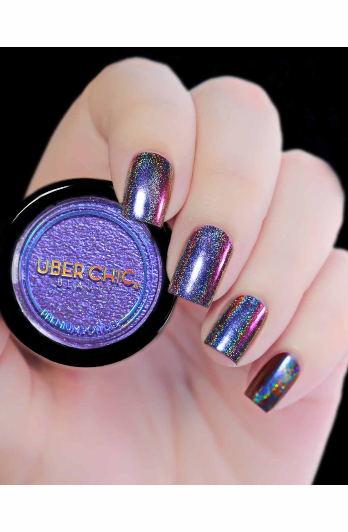 Chameleon Holographic Nail Powder: Arabian Nights - Cordoza Nail Supply