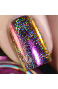 Chameleon Holographic Nail Powder: Egyptian Sunset - Cordoza Nail Supply