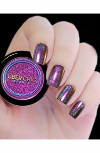 Chameleon Holographic Nail Powder: Egyptian Sunset - Cordoza Nail Supply