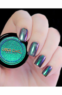 Chameleon Holographic Nail Powder: Jewel of the Nile - Cordoza Nail Supply