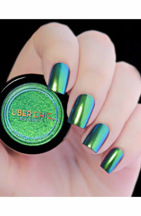 Chameleon Nail Powder: Emerald Isle - Cordoza Nail Supply