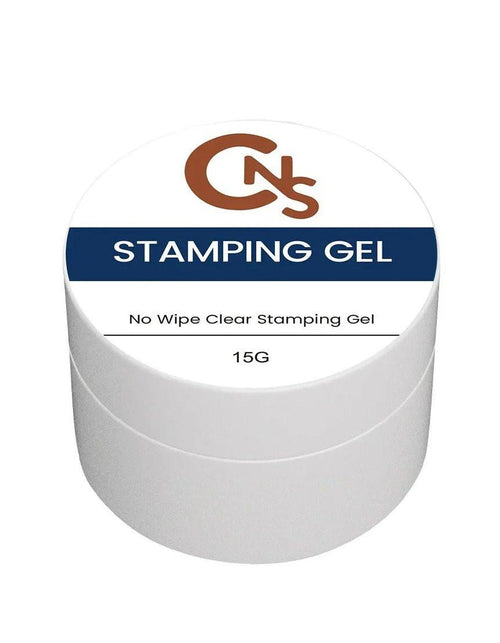 No Wipe Clear Stamping Gel for Nail Art 15g.