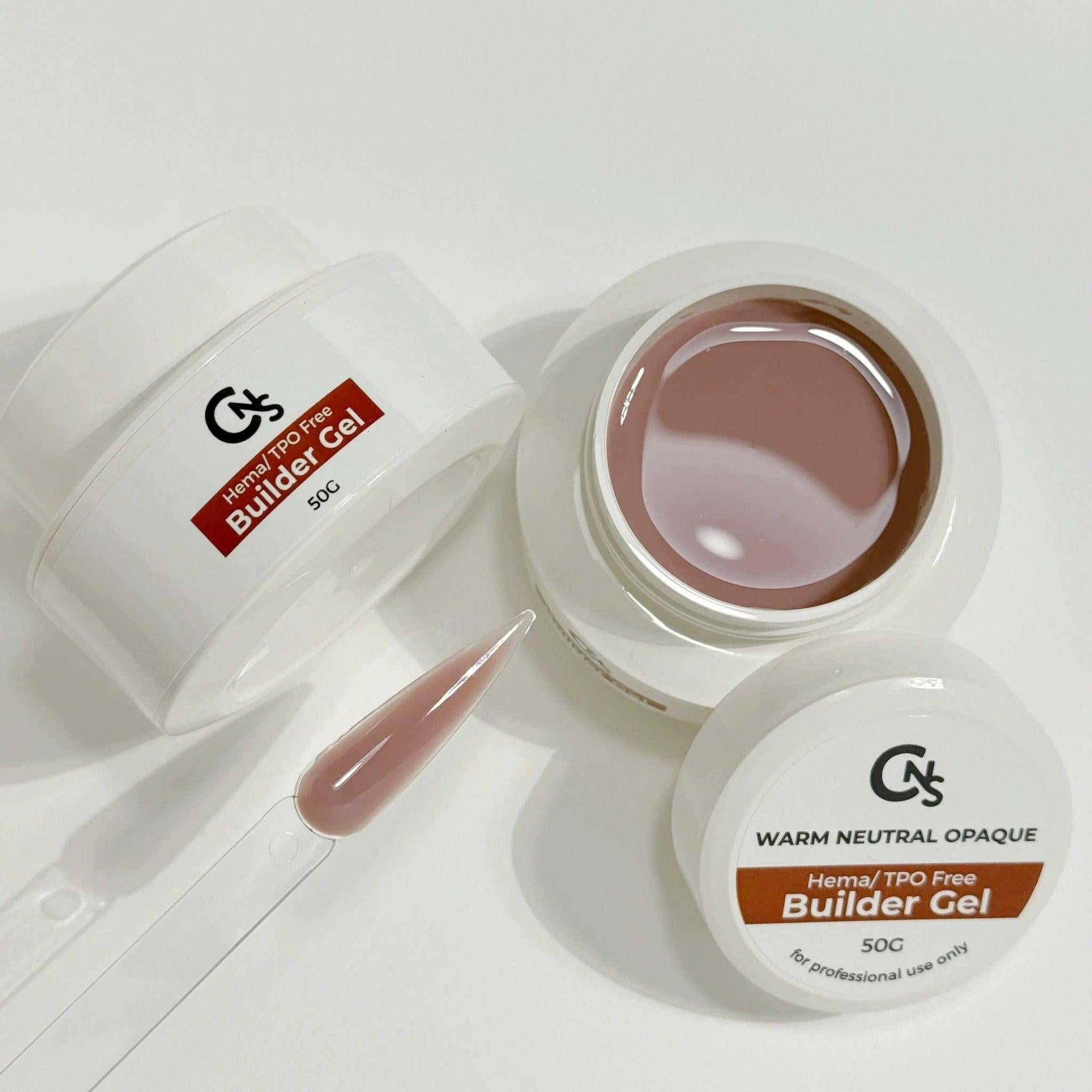 CNS Builder Gel – Warm Neutral Opaque (50G Pot) - Cordoza Nail Supply
