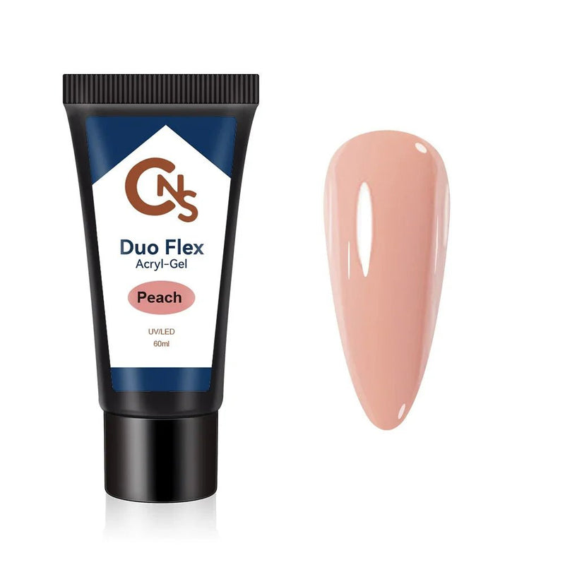 CNS Duo Flex Acryl Gel – Peach - Cordoza Nail Supply