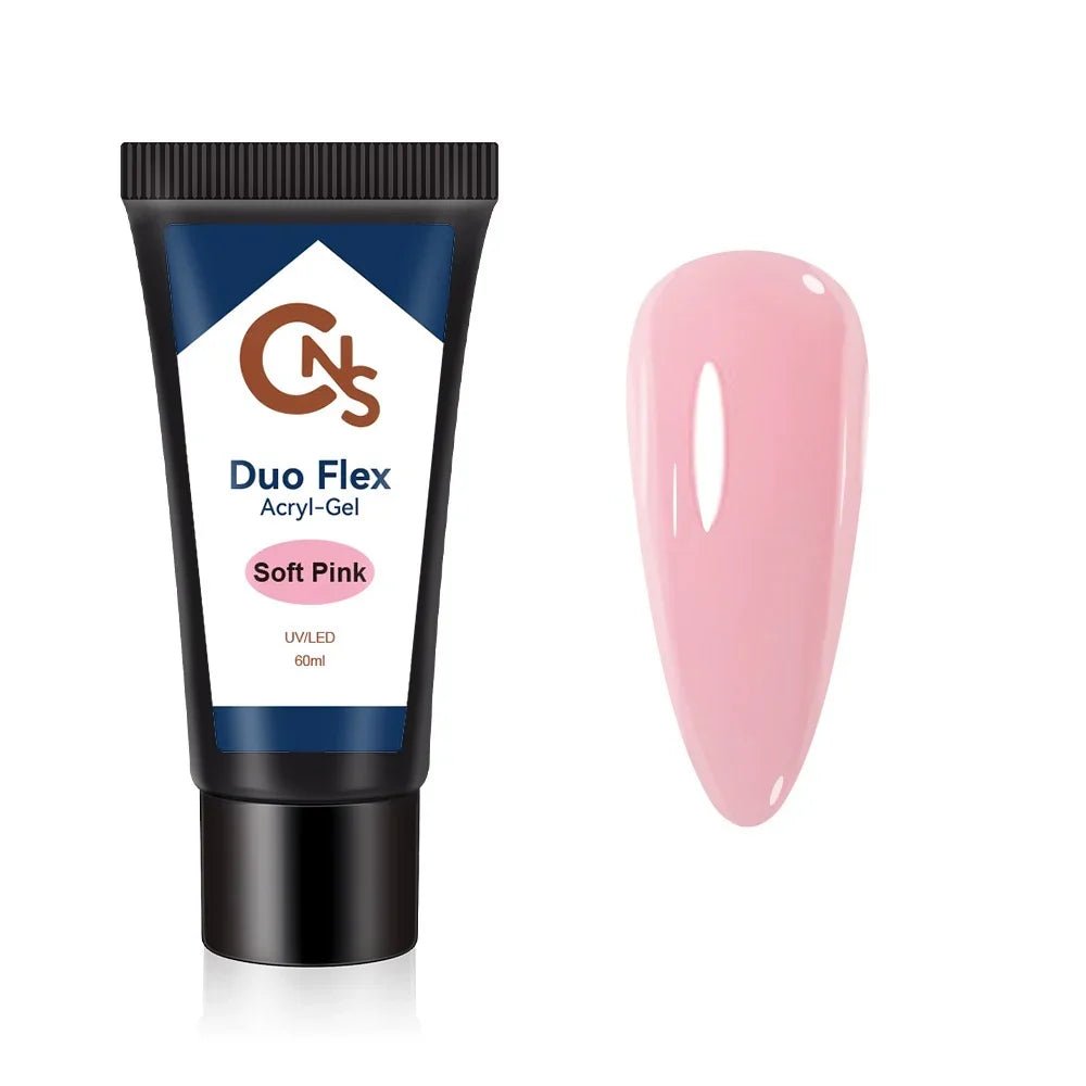CNS Duo Flex Acryl Gel – Soft Pink - Cordoza Nail Supply