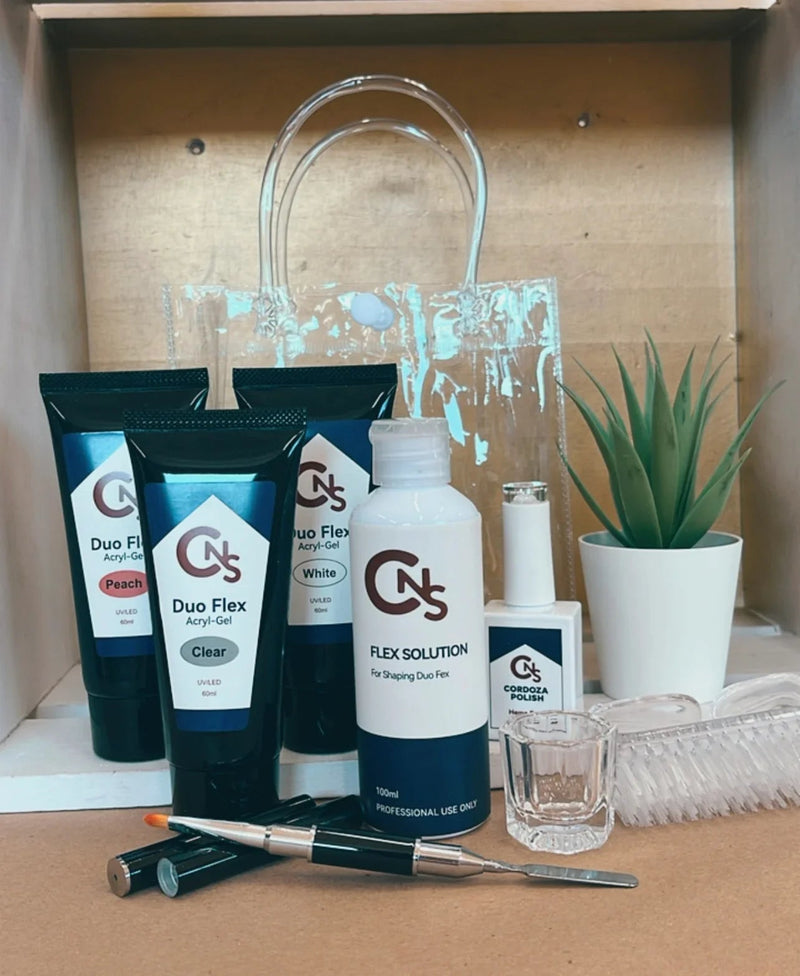 CNS Duo Flex Intro Kit – Everything You Need to Get Started - Cordoza Nail Supply