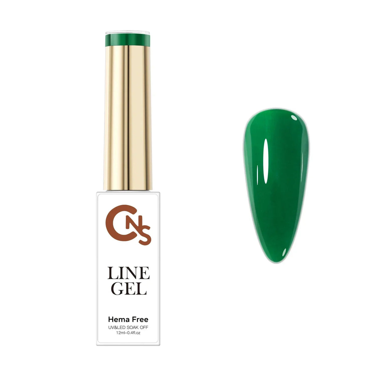 CNS Gel Liner - Dark Green - Cordoza Nail Supply