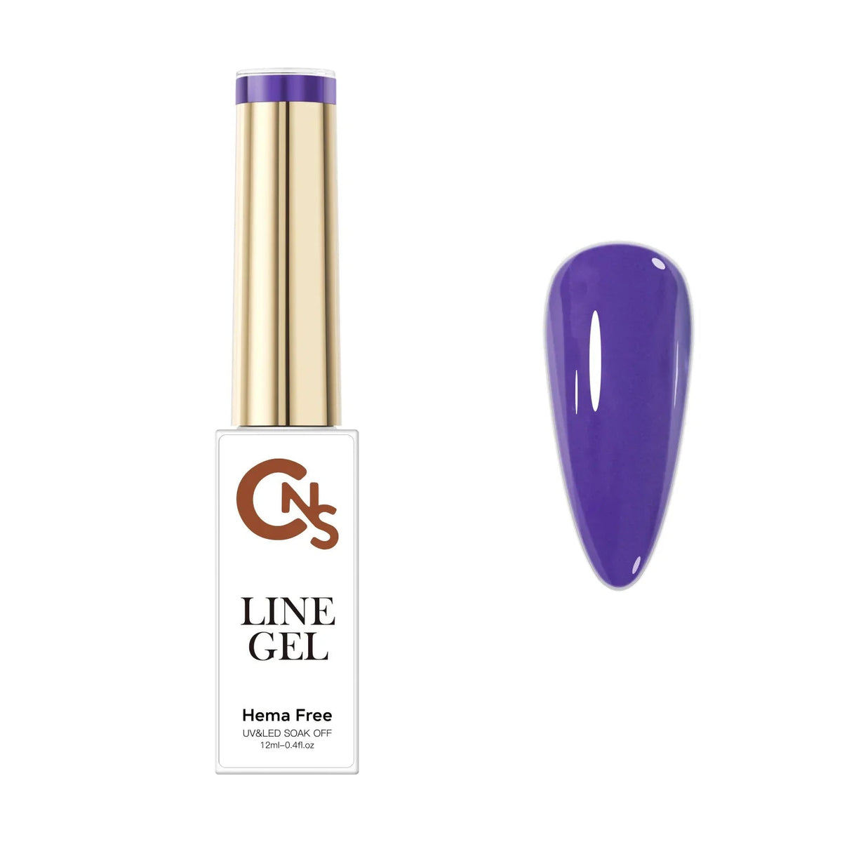 CNS Gel Liner - Purple - Cordoza Nail Supply