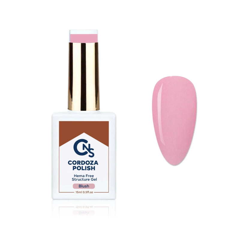 CNS Hema Free Structure Gel Blush - Cordoza Nail Supply