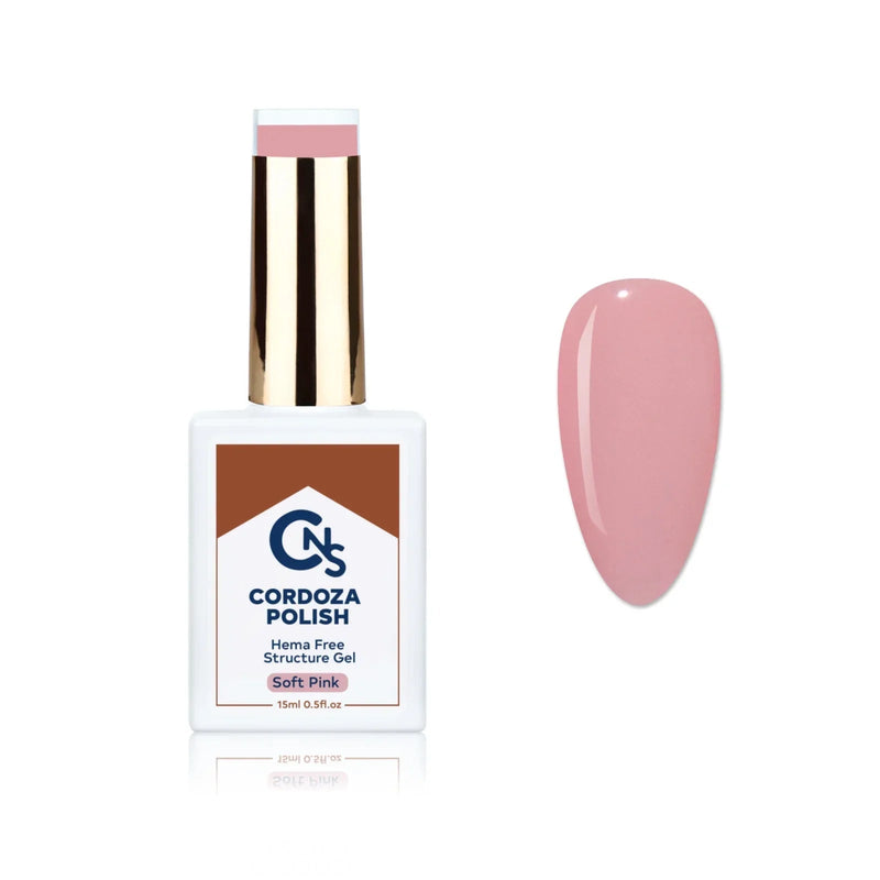 CNS Hema Free Structure Gel Soft Pink 03 - Cordoza Nail Supply