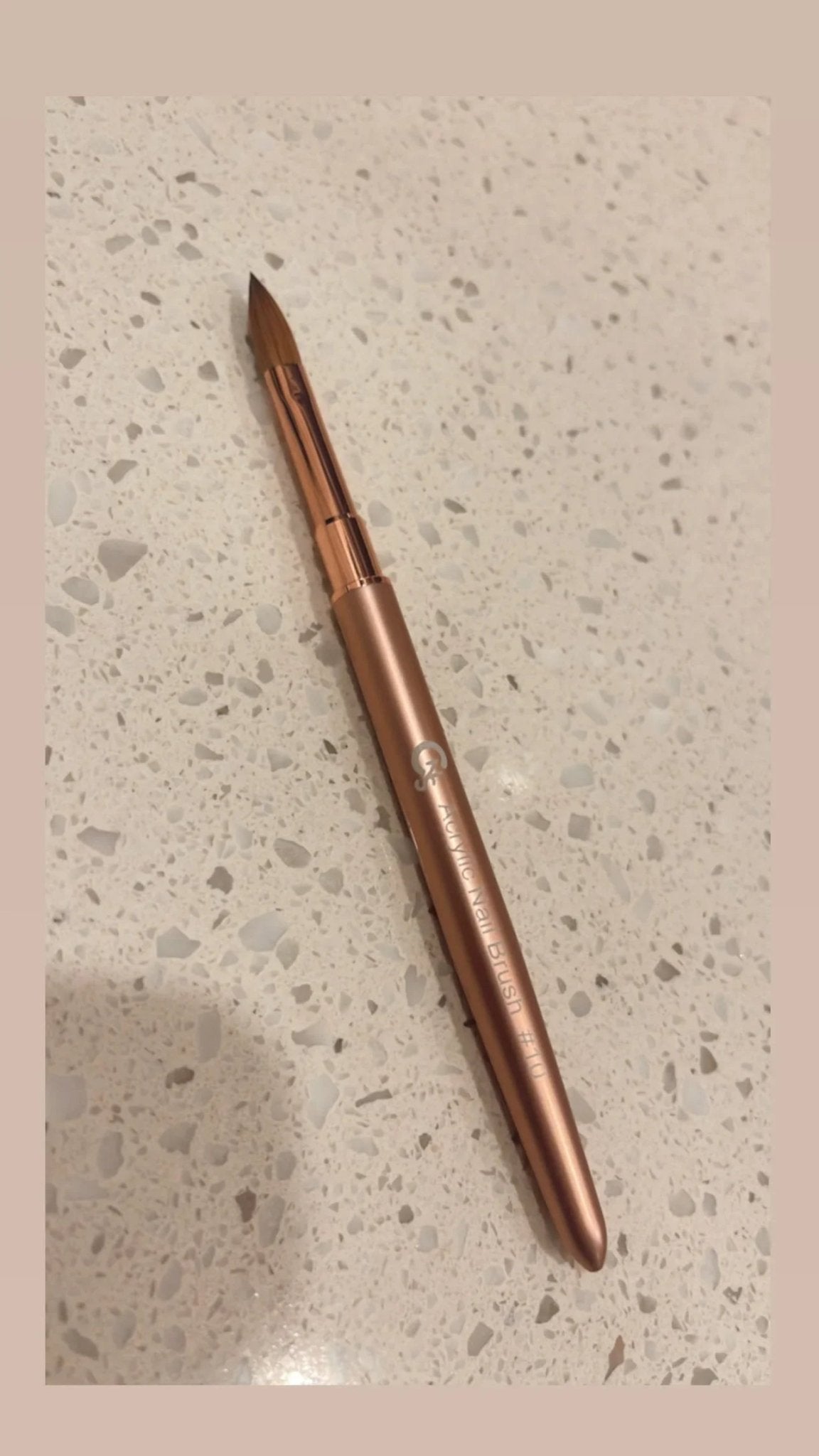 CNS Luxury Acrylic Nail Brush – Size 10 - Cordoza Nail Supply