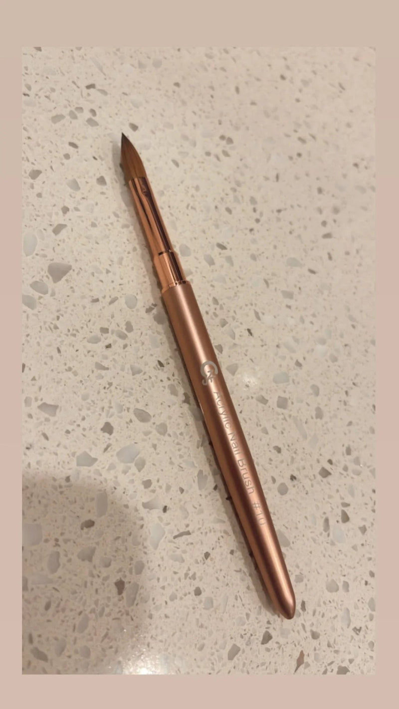 CNS Luxury Acrylic Nail Brush – Size 10 - Cordoza Nail Supply