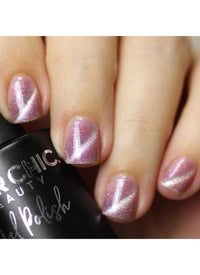 Cotton Candy Daydream - Cats Eye Iridescent Gel Polish - Cordoza Nail Supply