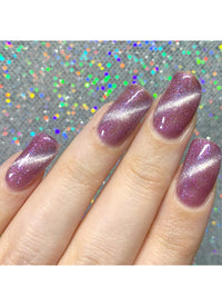 Cotton Candy Daydream - Cats Eye Iridescent Gel Polish - Cordoza Nail Supply