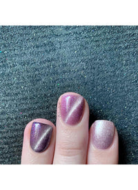 Cotton Candy Daydream - Cats Eye Iridescent Gel Polish - Cordoza Nail Supply