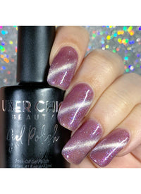 Cotton Candy Daydream - Cats Eye Iridescent Gel Polish - Cordoza Nail Supply