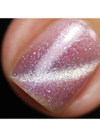 Cotton Candy Daydream - Cats Eye Iridescent Gel Polish - Cordoza Nail Supply